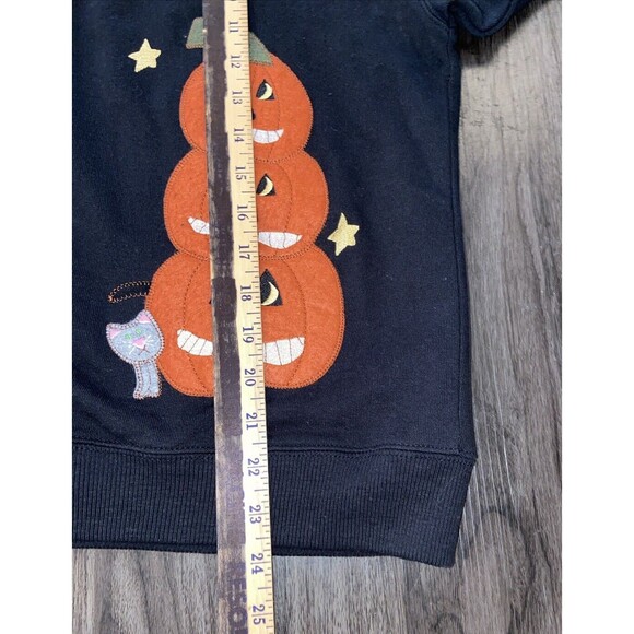 Vintage Lighthouse Apparel Retro Halloween Pumpkins bats Zipper Hoodie Size XL - Picture 8 of 12